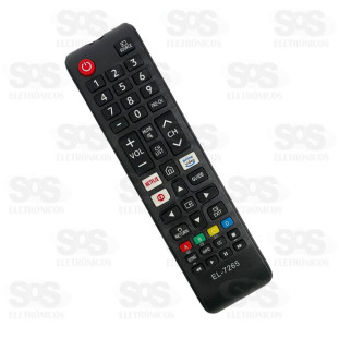 Controle Remoto Samsung Smart TV Eletromex EL-7265