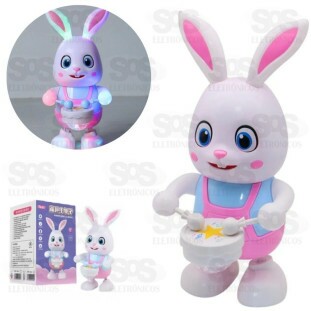 Coelhinho Dançarino Com Luz e Som Toy King TK-8336