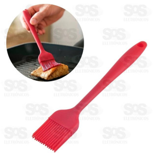 Pincel Culinário de Silicone 23cm Cores Variadas Top Util TOP0711
