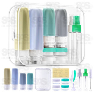 Kit Higiene 16 Peças Para Viagens B-Max F1321