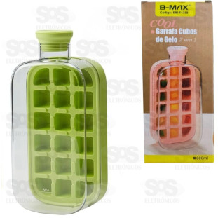 Garrafa Com Forma De Gelo 800ml B-Max F1758