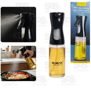 Borrifador Spray de Vidro 220ml B-Max BM-F1103