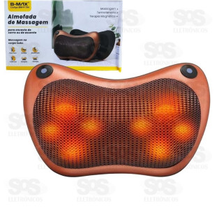 Almofada de Massagem Termoterapia B-Max BM-F11784