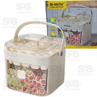 Molde De Cubo De Gelo Para Bandejas B-Max F1765