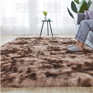 Tapete Felpudo Antiderrapante 100x60cm Cores Variadas B-Max F1359