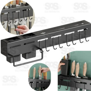 Suporte de Utensílios Para Parede 50cm B-Max F1328