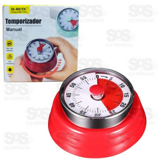Temporizador Mecânico Com Ímã B-Max F1676