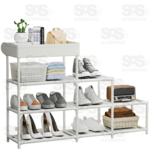 Estante Sapateira Multiuso 4 Andares B-Max F1313