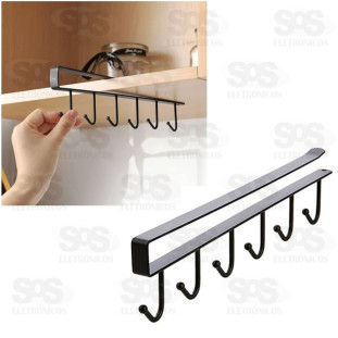 Suporte Com 6 Ganchos B-Max F1632