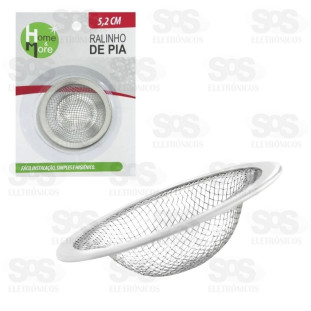 Ralo para Pia 5.2 Cm Aço HM-206