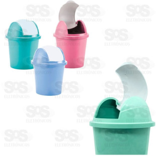 Lixeira Multiuso Basculante Baby 4,8L Plasmarc 511