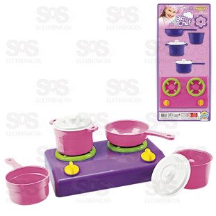 Kit Panelas E fogão Poliplac 98225