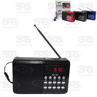 Mini Rádio Portátil Altomex JD-31