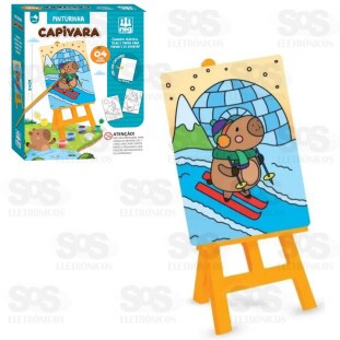 Kit Pinturinha Capivara Nig 0239