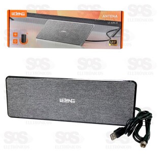 Antena Digital Para TV 3 Metros Lelong LE-3094-8