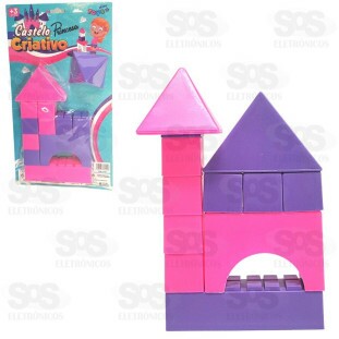 Blocos de Montar Castelo Criativo Mini Toys 6020