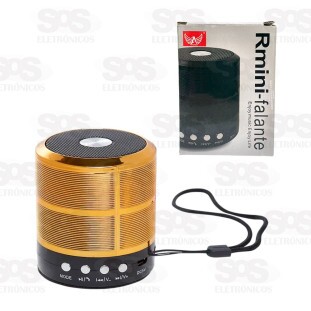 Mini Caixa de Som Bluetooth Altomex WS-887K/Grasep D-BH887