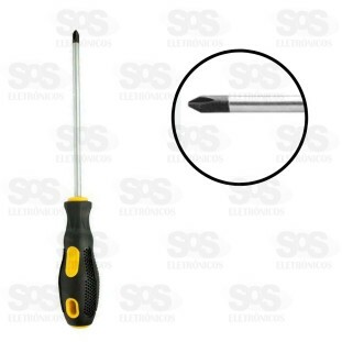 Chave de Philips Magnetica 5,5x250mm B-Tek BT-575