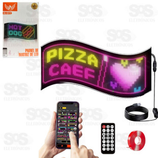 Painel Smart de LED 24X48CM Com 1.1152 LEDS Altomex AL-Q15