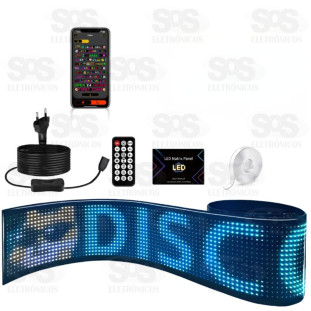 Painel Smart de LED 16X144CM Com 2.304 LEDS Altomex AL-Q9