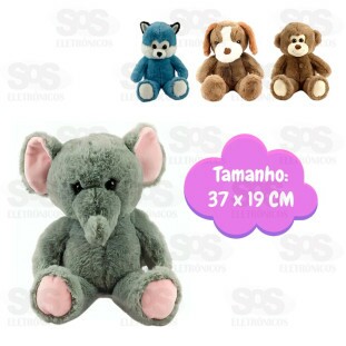 Animalzinho De Pelúcia Sortido BBR Toys R3395