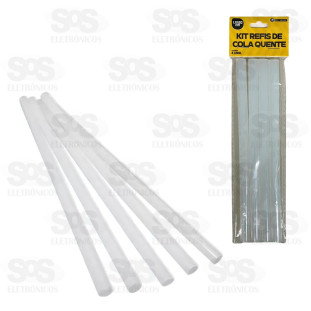 Bastão De Cola Quente 1,1x20CM 4 Unidades Hai Brasil RF004