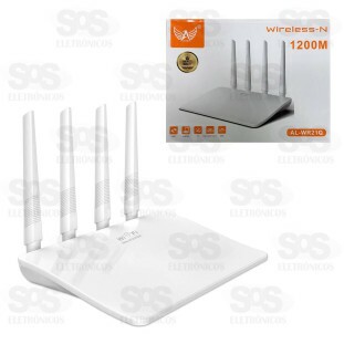 Roteador Wireless N Com 4 Antenas 1200M Altomex AL-WR21Q