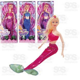 Boneca Articulada Sereia Pica Pau PI3557