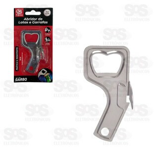 Abridor De Garrafas e Latas Inox SQ-3024