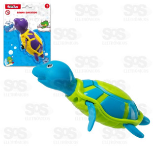 Tartaruga a Corda Banho Divertido FGP041