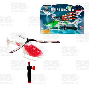 Super Helicóptero À Corda Toy King TK-AB3989