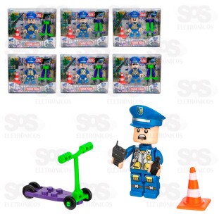 Boneco De Montar Coleção Theme Park Toy King TK-AB7977