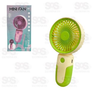 Ventilador Portátil De Mão 3 Velocidades BRQ-VP-17