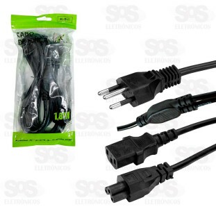 Cabo De Força 2 em 1 Tripolar 1,80 Metros X-Cell XC-CF-11