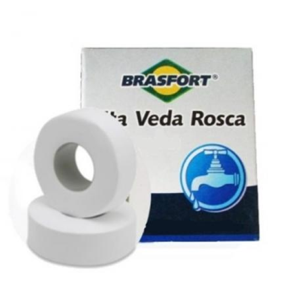 Fita Veda Rosca 12mmx10m Brasfort 7463