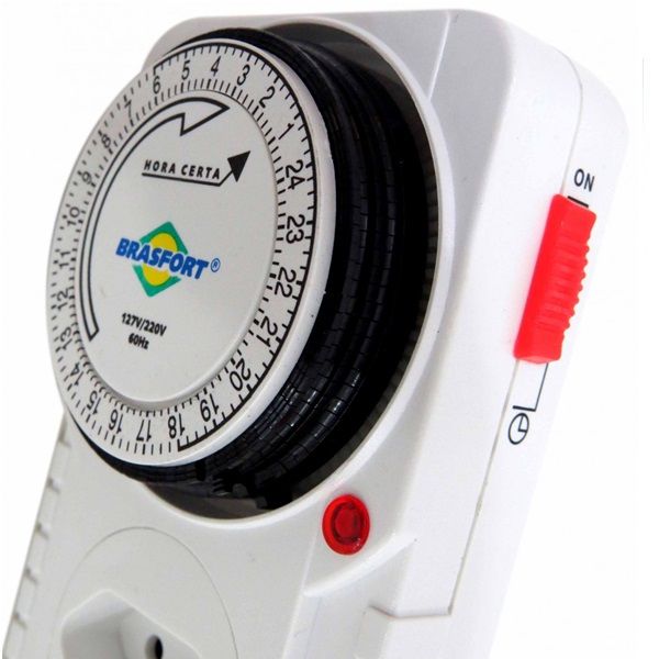 Timer Analgico Bivolt  Brasfort 8769