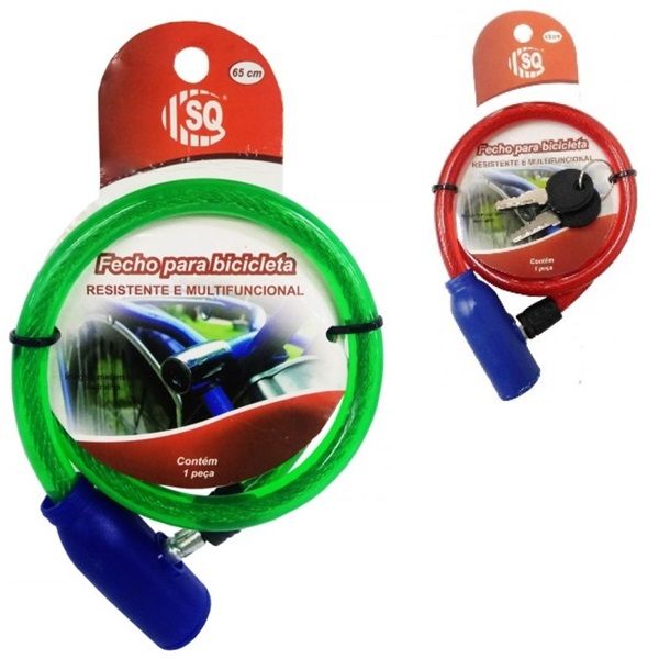 Cadeado Para Bicicleta 65cm SQ -1719