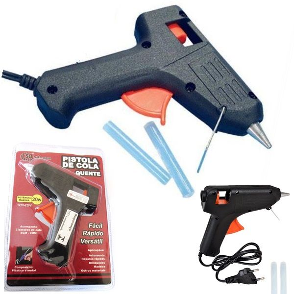 Aplicador Térmico Para Cola Bastão 20W Bivolt SQ-3903
