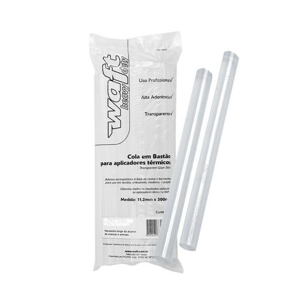Bastão De Cola Quente Grossa 11,2X300mm 1Kilo WAFT