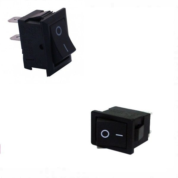 Chave Gangorra KCD11-101 2T 3A 250V Mini Com 10 Unidades