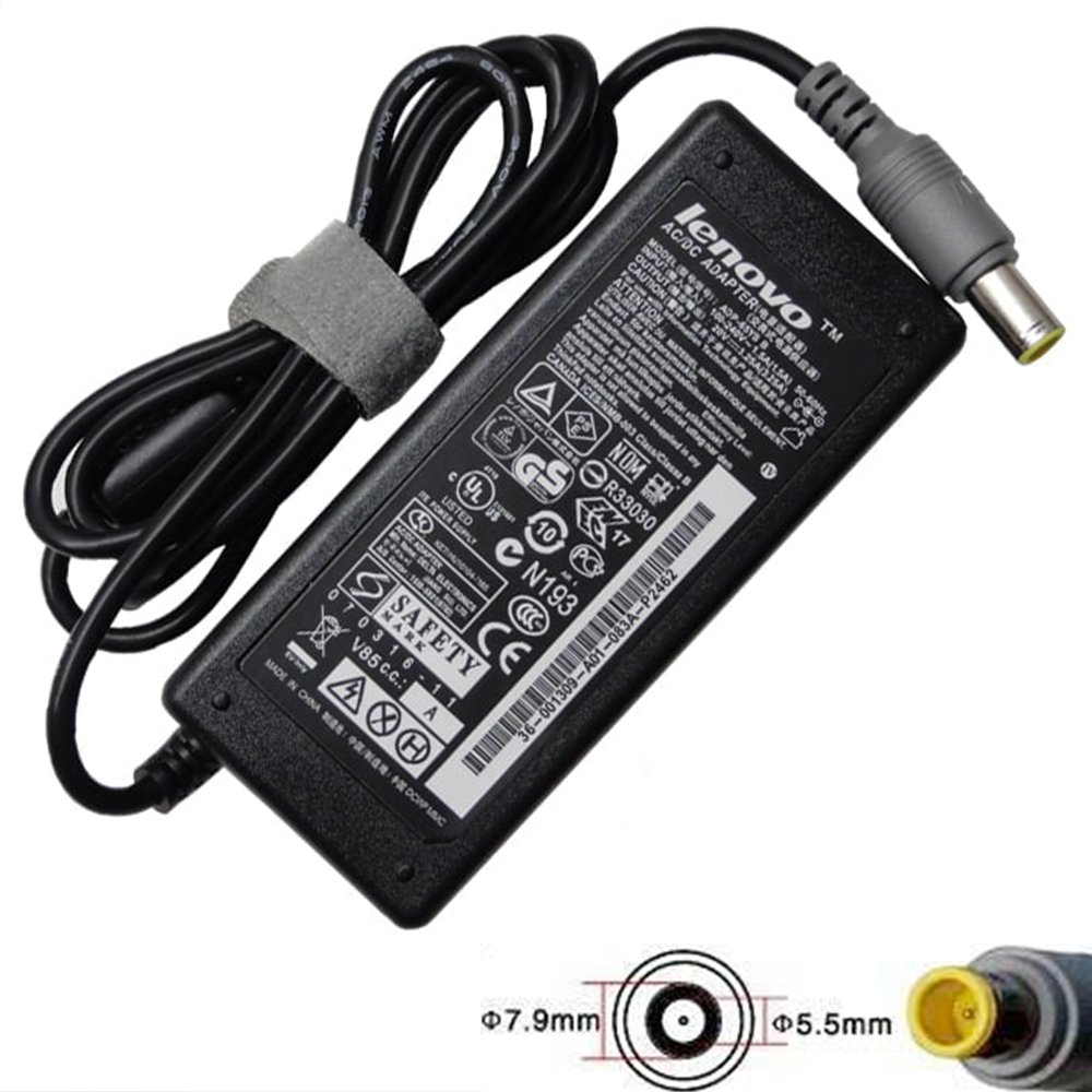 Fonte De Notebook Similar Lenovo 20V 3.25A - 65W
