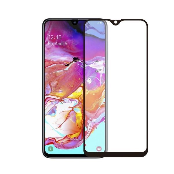 Pelcula 3D Preta Samsung A8 Plus