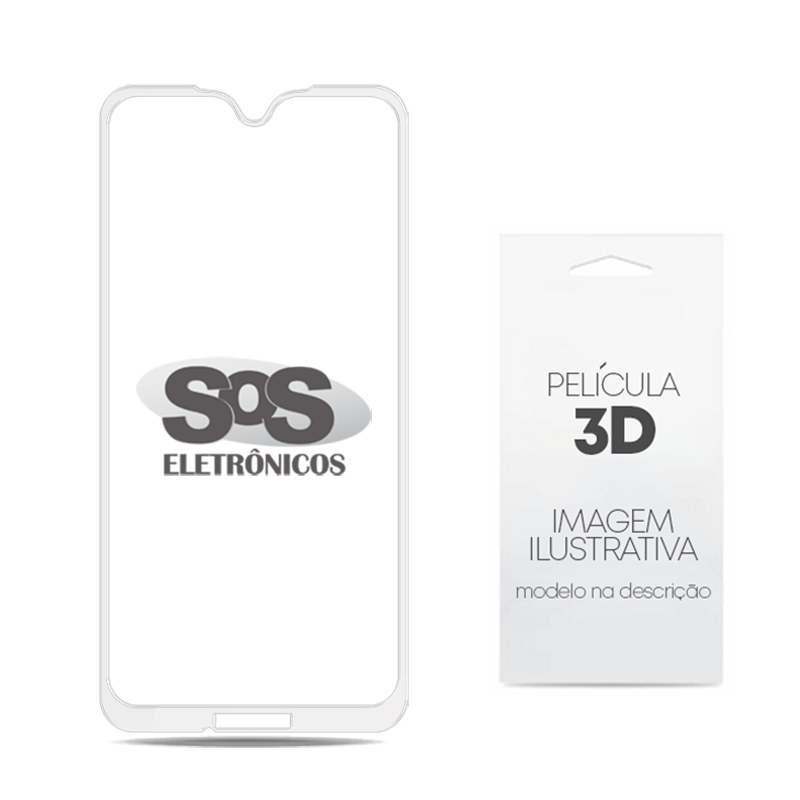 Película 3D Branca Samsung J5 Pro