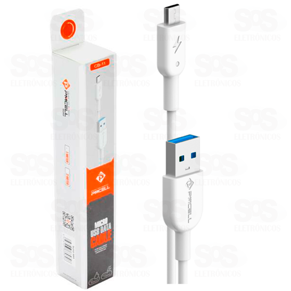 Cabo Micro USB V8 Turbo 1 Metro Pmcell cb-11