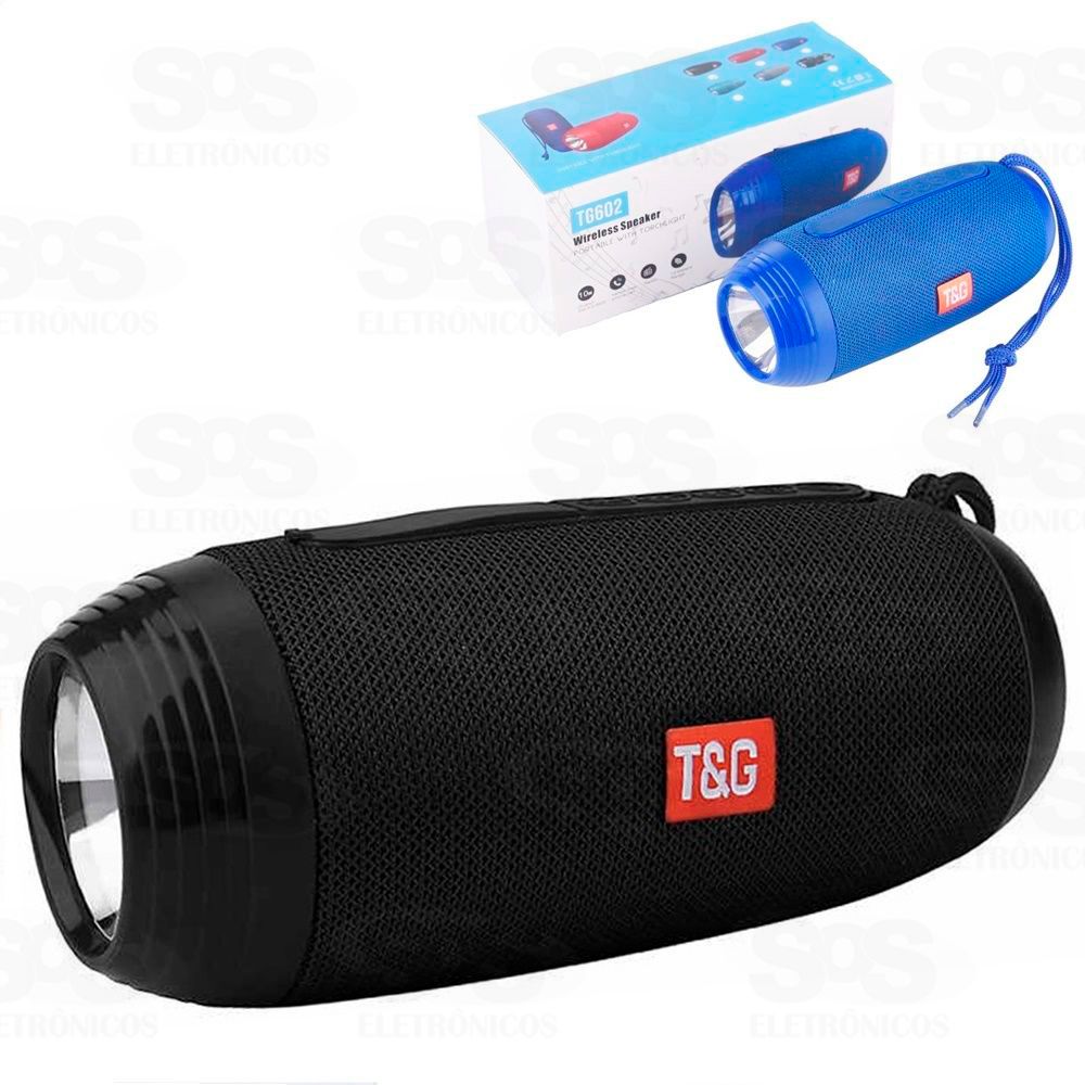 Caixa De Som 10W Com Lanterna TG -602