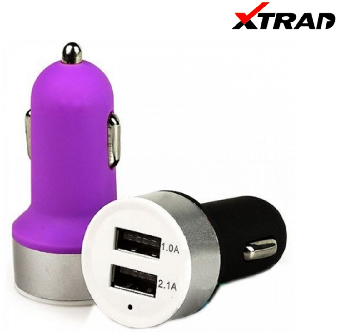 Carregador Veicular 2 USB Xtrad lvj-cc