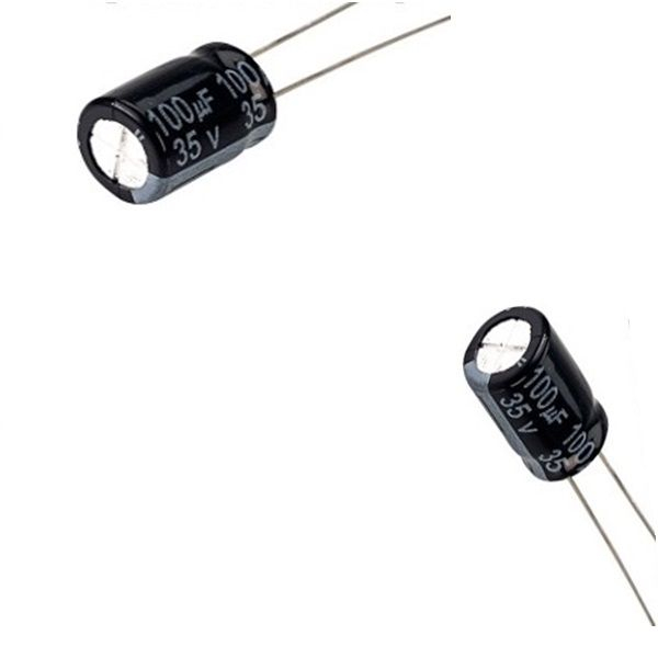 Capacitor Eletroltico 100UF 16V 5x11 Com 10 Unidades