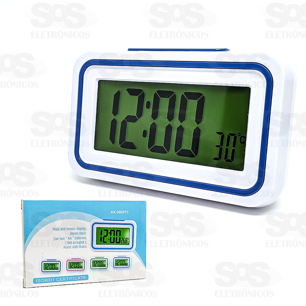 Relógio Despertador Fala Hora HX-0567