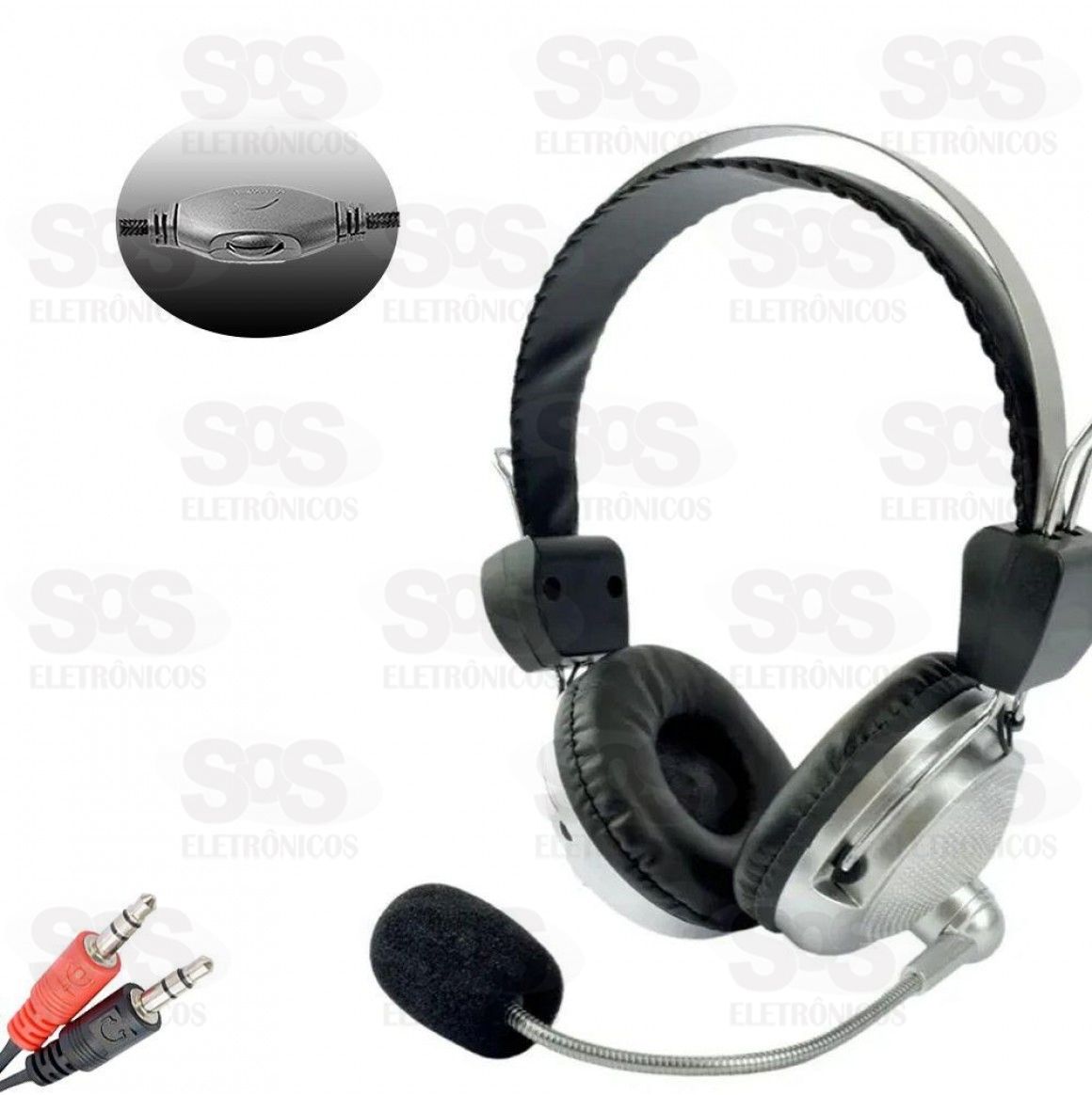 Fone Com Microfone Headset KT-301