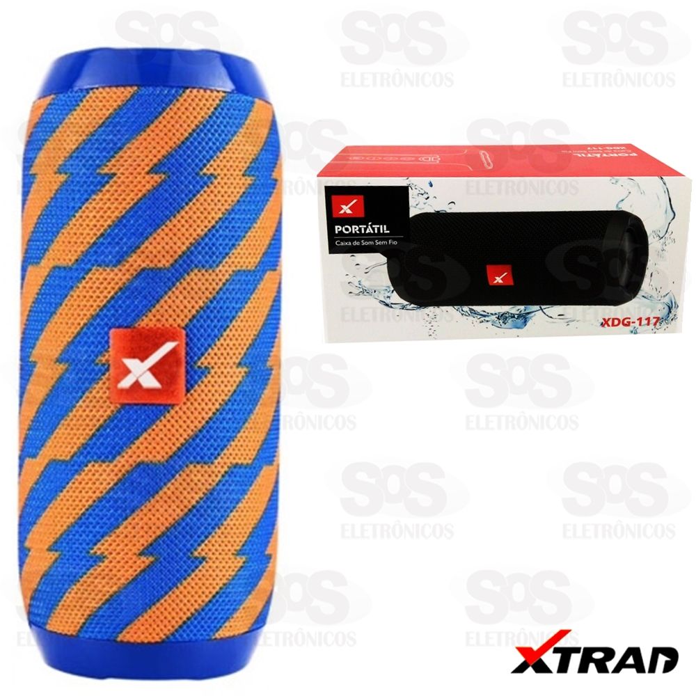 Caixa De Som Portátil Com Bluetooth 5W Xtrad -117